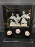 Vintage collectible signed autographed Baseballs Mickey Mantle, Ted Williams Joe DiMaggio