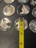 Lot of 30 Sterling Silver Postmasters of America Commemorative Medals