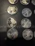 Lot of 30 Sterling Silver Postmasters of America Commemorative Medals