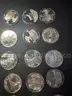Lot of 30 Sterling Silver Postmasters of America Commemorative Medals
