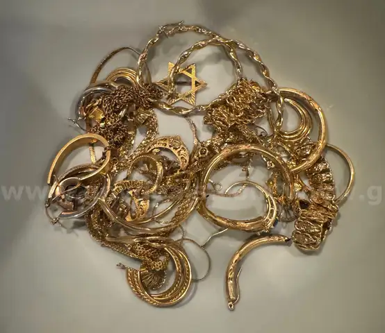 14 KT Gold scrap Gold 64.4 grams