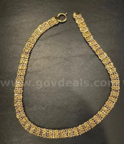 Gold chain necklace 14 KT