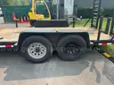 2014 Pequea 1016SST Tagalong Equipment Trailer
