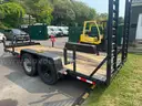 2014 Pequea 1016SST Tagalong Equipment Trailer