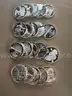 Lot of 20 Sterling Silver Postmasters of America Commemorative Medals