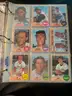 Vintage Collectible baseball trading cards