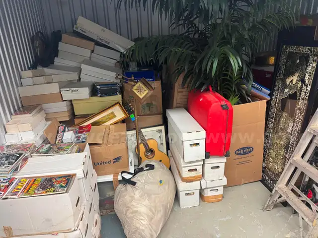 Contents of Storage Unit - Trading Cards, collectables, Comics and more