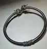 Vintage Sterling Silver 925 Ram Head Torque Choker Necklace &#x2013; Tribal Revival