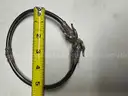 Vintage Sterling Silver 925 Ram Head Torque Choker Necklace &#x2013; Tribal Revival