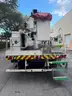 2012 International 730 47 ft, Over-Center Utility Bucket Truck with single man bucket,