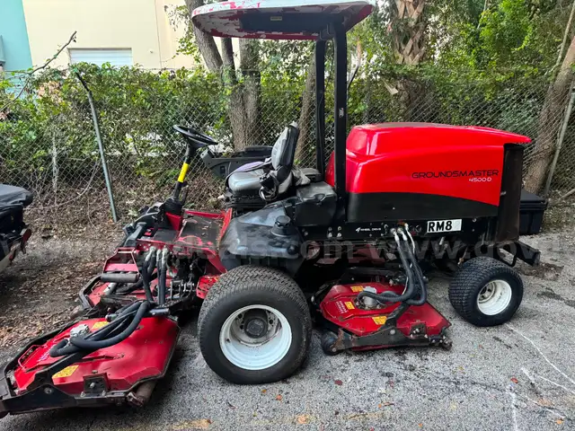 2017 Toro Groundmaster 4500 D Mower 4 wheel drive