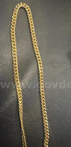 Gold chain necklace 14 KT 20&#x201D;
