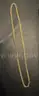 Gold chain necklace 14 KT 20&#x201D;