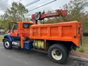 2010 International 7400 Boom Crane Grapple Truck