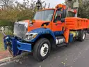 2010 International 7400 Boom Crane Grapple Truck