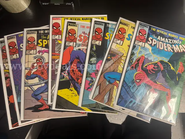 Lot of 3 Vintage Thor Comics Marvel Comics 8 Spiderman