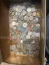 5 pounds of foreign coins - currency