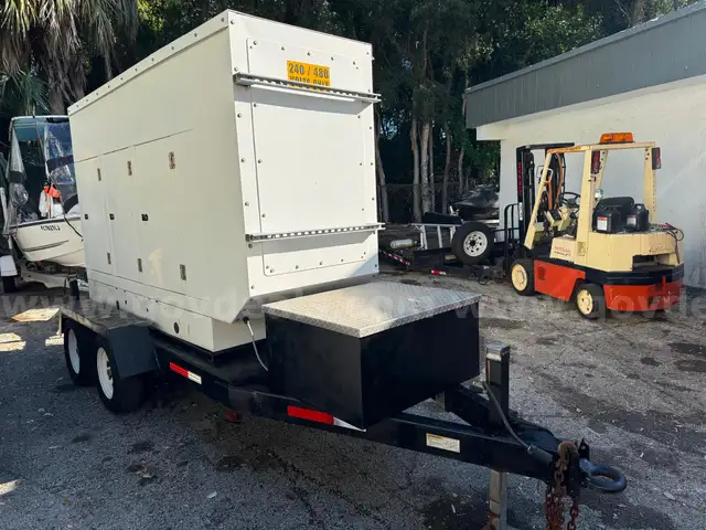 Onan Trailer, Cummins diesel Genorator 240/480