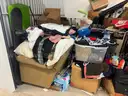 Storage Unit - Boxes clothing TVs and more