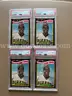 Lot of 4- 1987 Toys R Us Rookies #13 Barry Bonds FREE SHIPPING !!