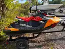 2019 sea doo spark trixx with trailer