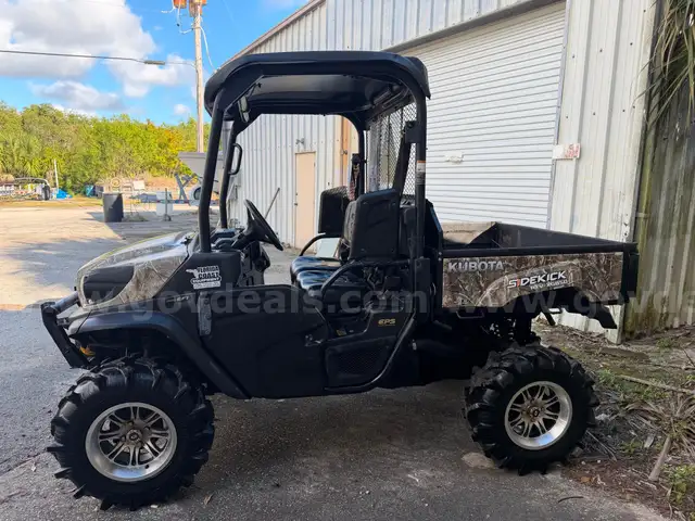 2018 Kubota RTV XG850 side kick 4x4 not running