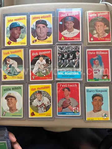 Collectible Vintage Topps Baseball Card Lot (46) – 1956–1960