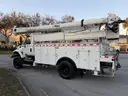 2003 International 7300 4x4 utility bucket truck