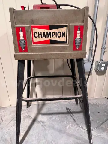 Champion Spark Plug Tester w/Stand