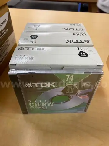 New CD-RW, DVD-R DL, CD-R, Cases