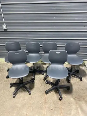 6 Gray Chairs