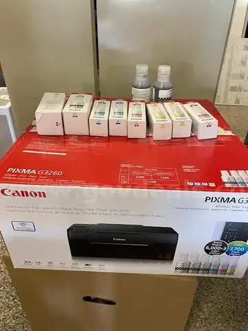 Canon Pixma G3260 Printer and Ink