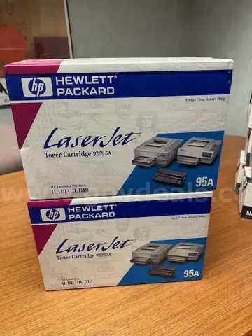 HP LaserJet 95A Toner Cartridges - Lot of 2