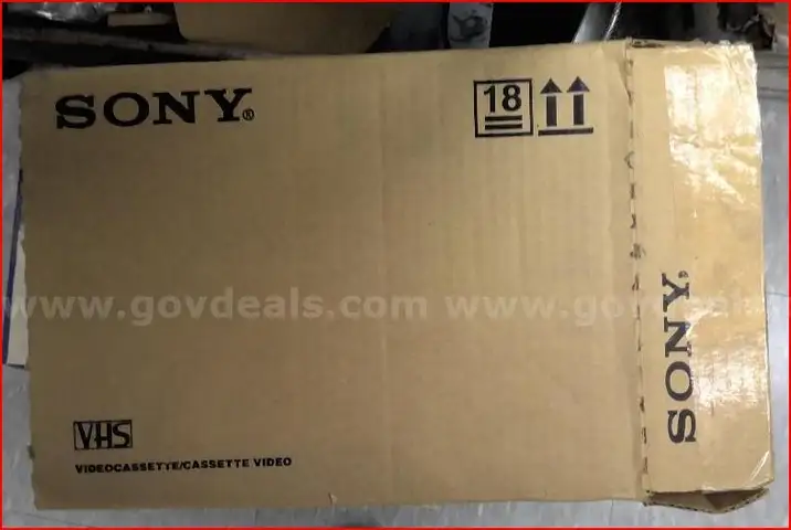 Sony VHS Tapes New