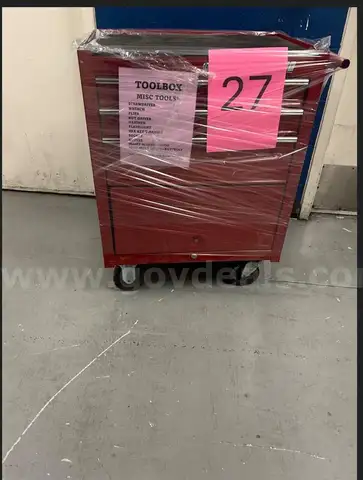 Toolbox with some Tools - Lot # 27