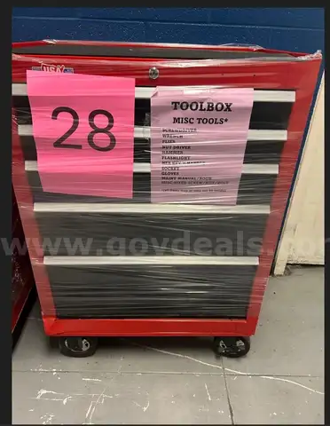 Toolbox with some Tools - Lot # 28
