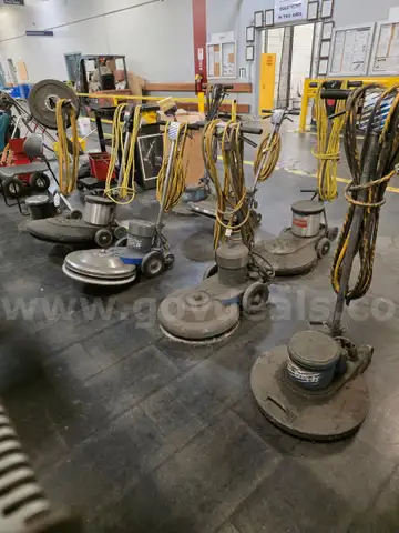 Lot of 8 Floor Scrubbers / Polishers / Buffers