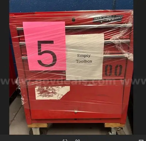 Empty Toolbox - Lot # 5