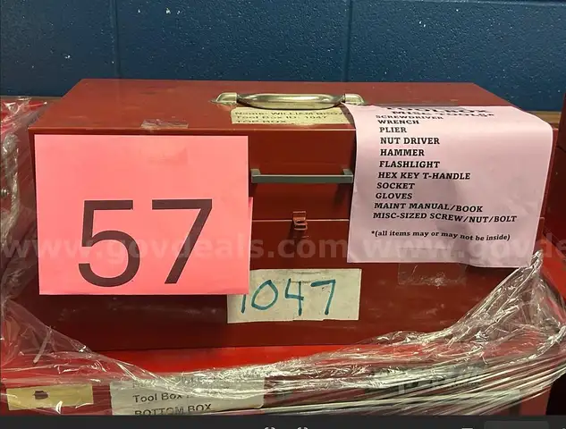 Toolbox with some Tools - Lot # 57