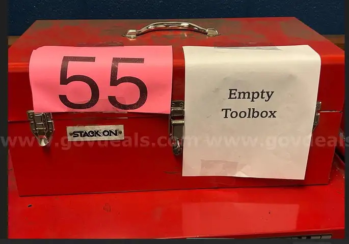 Toolbox with some Tools - Lot # 55