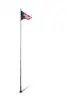 Aluminum 20&#x27; tall Inground Mounting Outdoor Flagpole