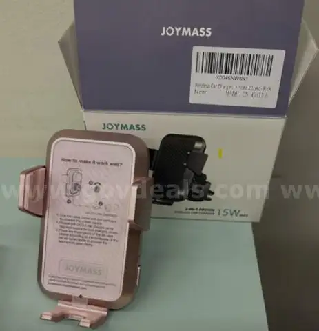 Joymass Car Cell Phone Holder - Wireless Charger