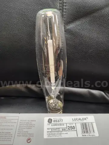 Lucalox HPS lamps - Quantity 3