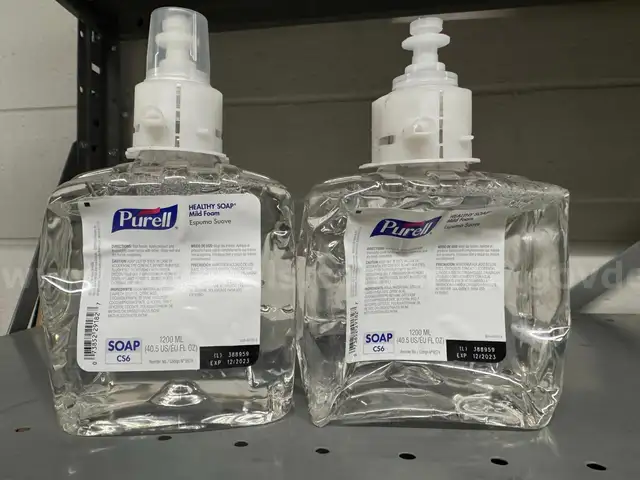 Purell Healthy Soap Mild Foam 40.5 oz. Refill - Lot of 12 - Expired 12/23