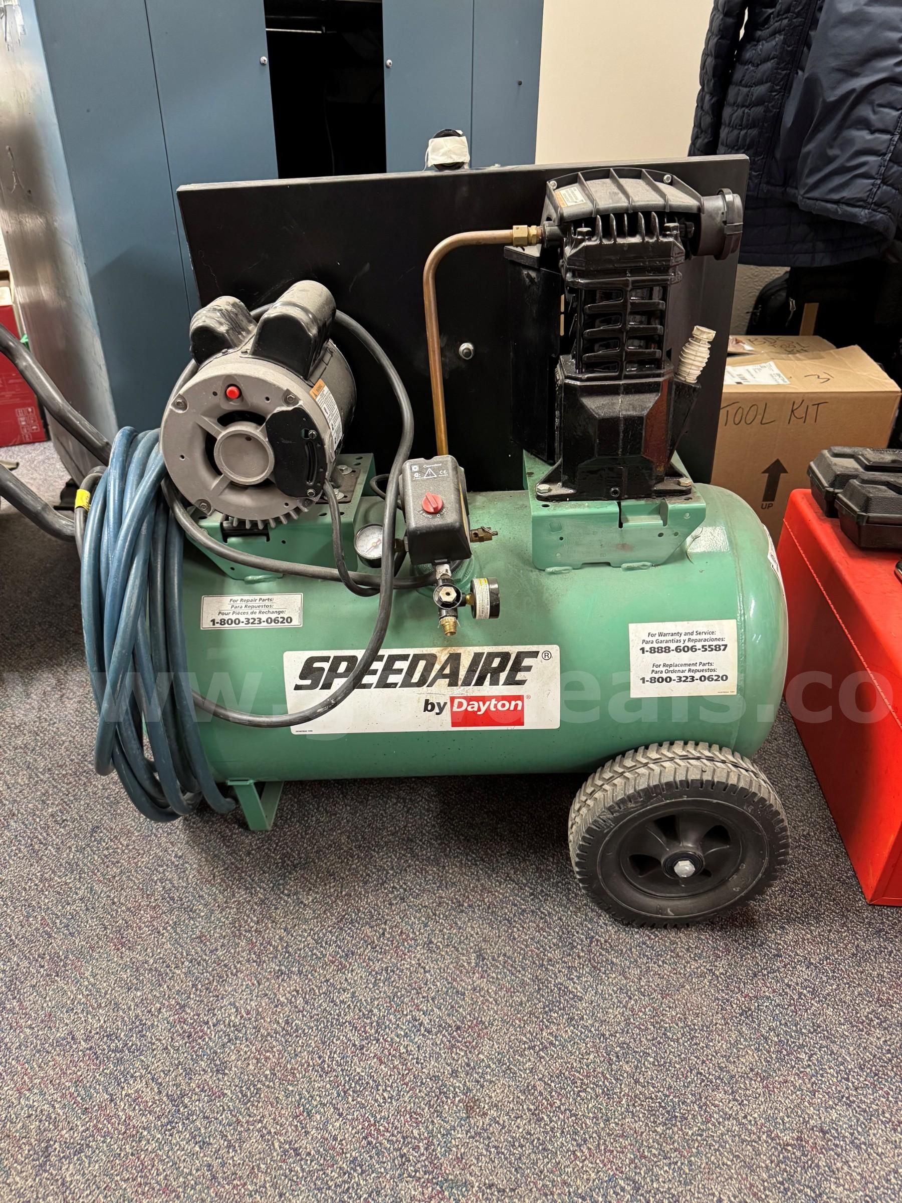 Speedaire/Dayton Definite Purpose Air Compressor, Model Number