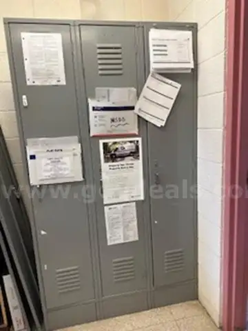 Employee Lockers and Bookcase   (Higgins Lake MI)