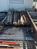 Lot of 44 Steel Shelving Parts