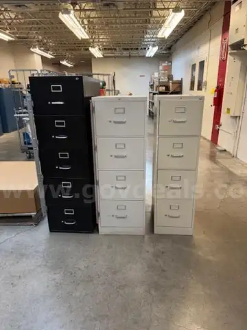 Lot of 3 File Cabinets