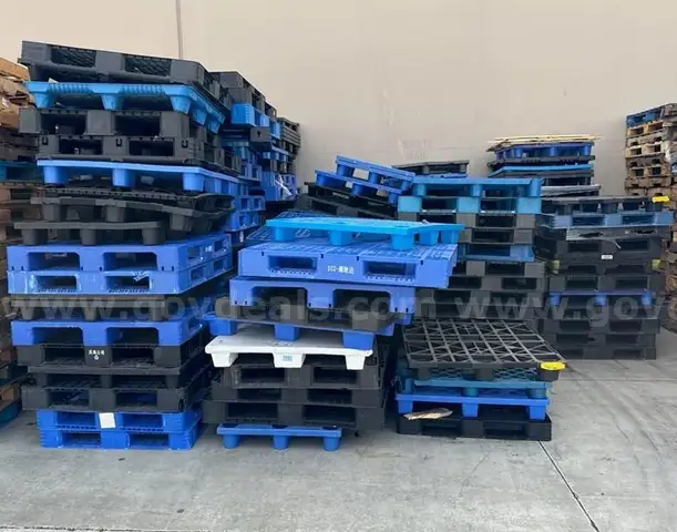 Plastic Pallets- Approximately 250