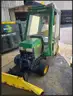 John Deere 425 Tractor with Plow